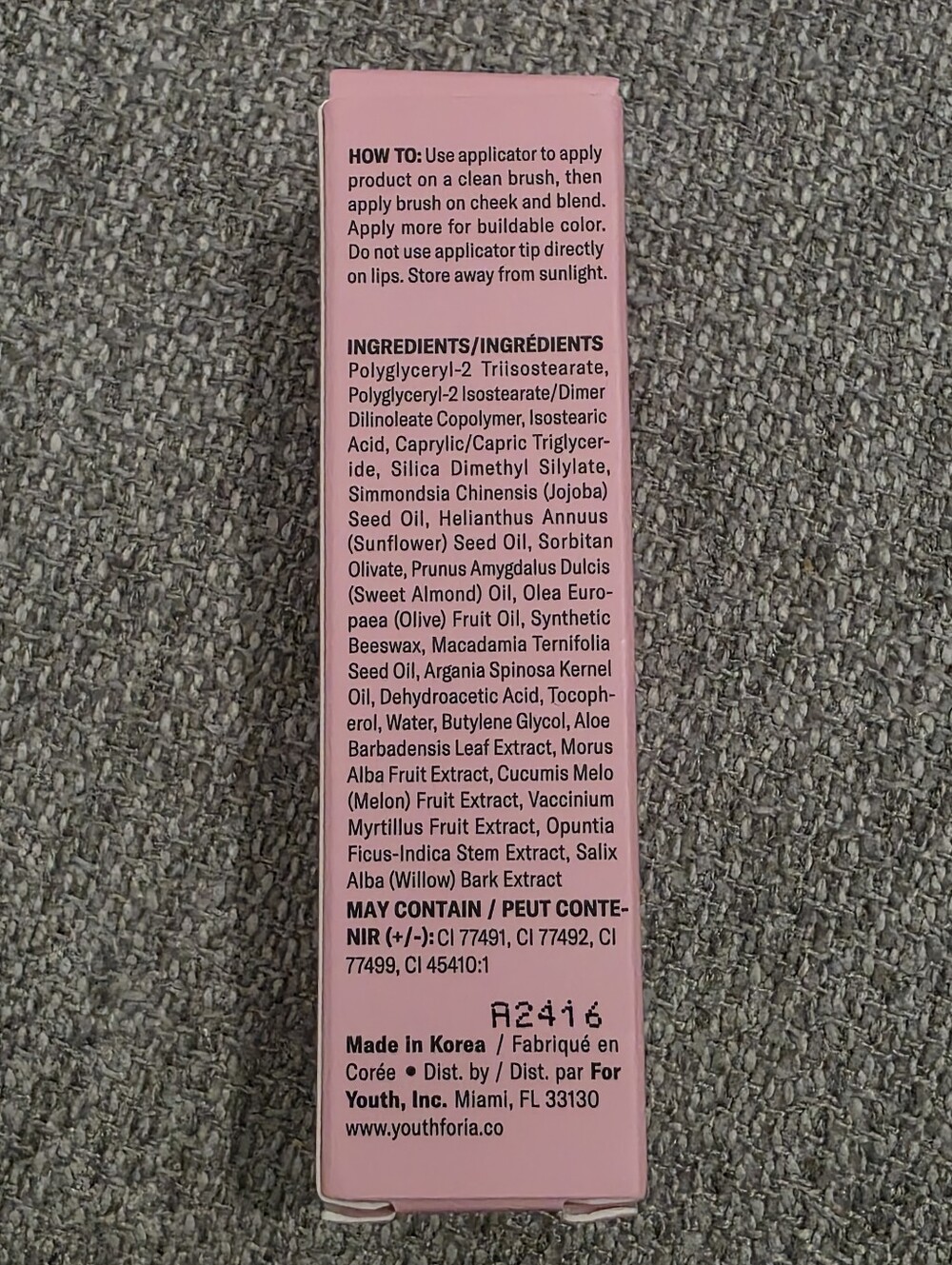 New Youthforia BYO Color Blush - But Tonight (Terracotta Rose) - Picture 11 of 12